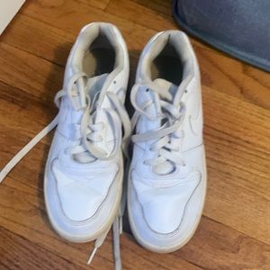 White Nike Sneakers Womens 8